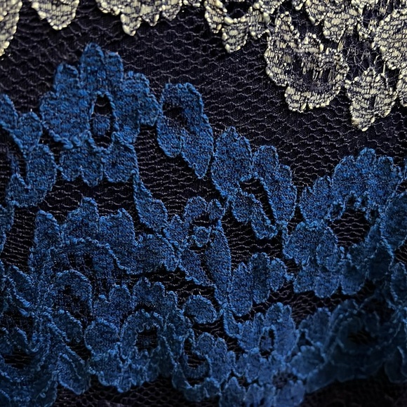 Blue lace dress - Picture 4 of 6